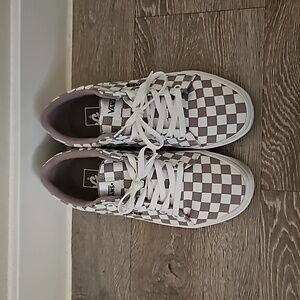 Checkered Vans